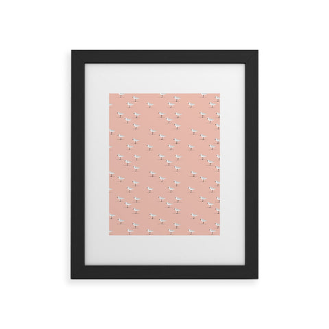 Little Arrow Design Co Sandpipers Framed Art Print