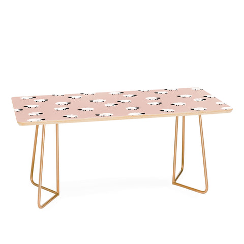 Little Arrow Design Co sheep on dusty pink Coffee Table