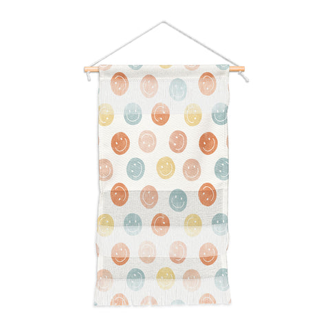 Little Arrow Design Co smiley faces neutrals Wall Hanging Portrait