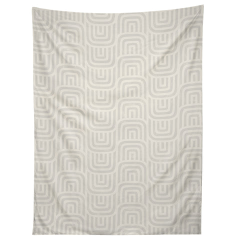 Little Arrow Design Co square scallop cream Tapestry
