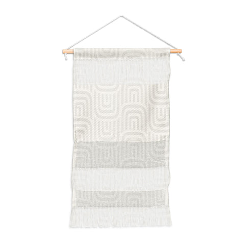 Little Arrow Design Co square scallop cream Wall Hanging Portrait