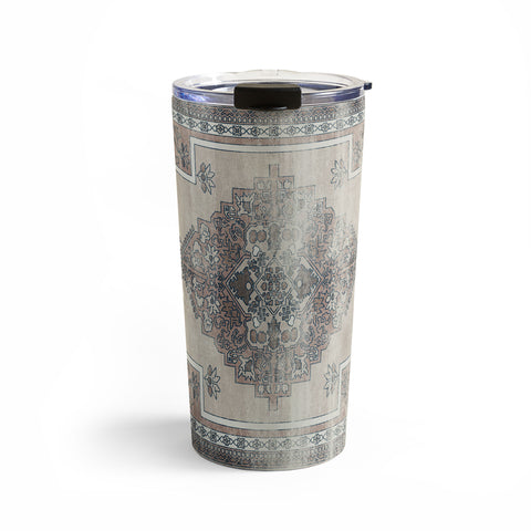 Little Arrow Design Co turkish floral warm neutrals Travel Mug