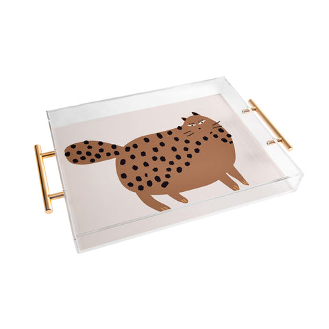 Little Dean Her feline highness Acrylic Tray