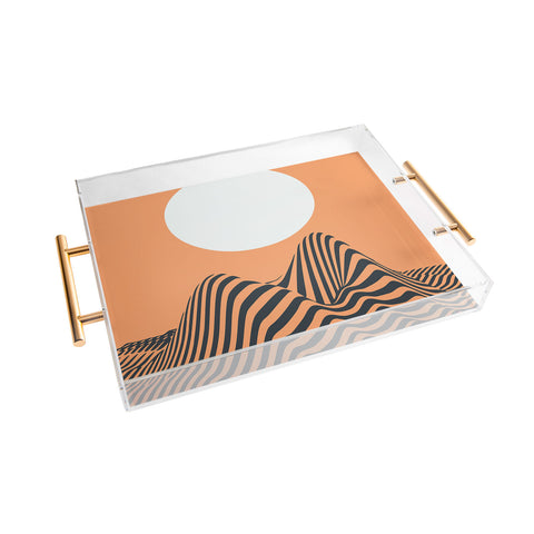 Little Dean Minimal landscape Acrylic Tray