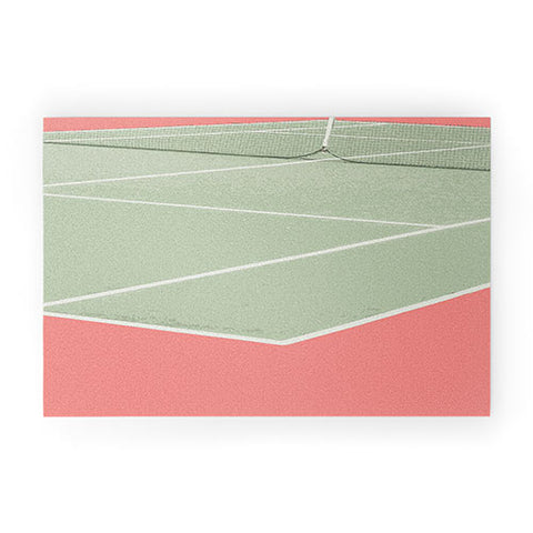 Little Dean Tennis game Welcome Mat