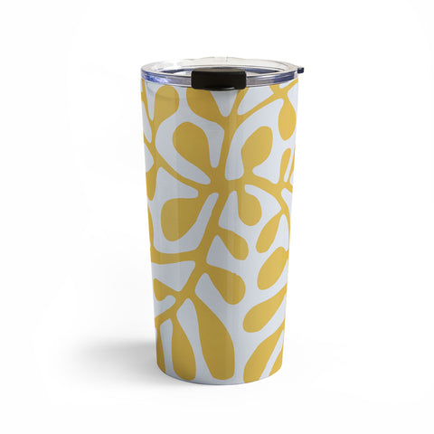 Little Dean Yellow crawler pattern Travel Mug