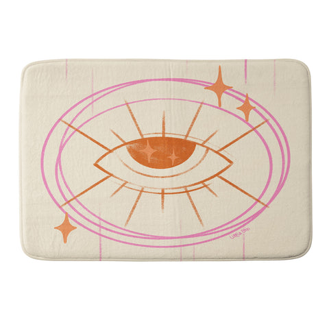 Little Om Celestial Eye cream Memory Foam Bath Mat