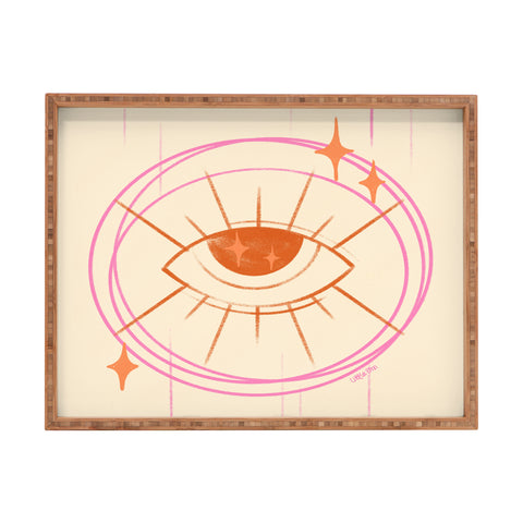 Little Om Celestial Eye cream Rectangular Tray