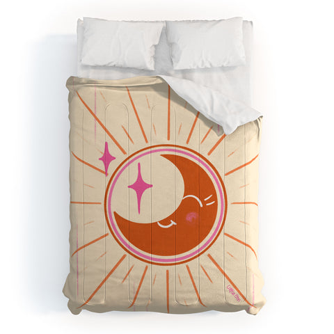 Little Om Celestial Moon cream Comforter
