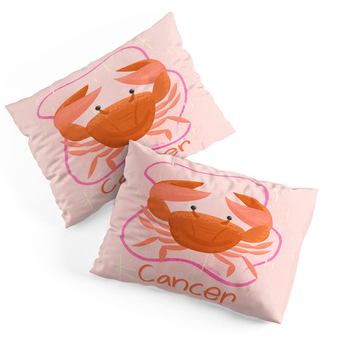 Little Om Zodiac Signs Cancer Pillow Shams