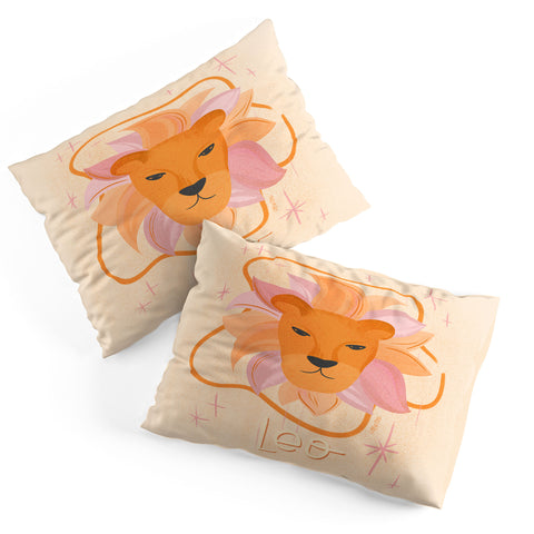 Little Om Zodiac Signs Leo Pillow Shams