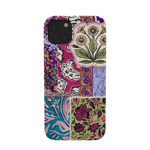 LouBruzzoni Boho Floral Patch Phone Case