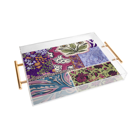 LouBruzzoni Boho Patch Acrylic Tray