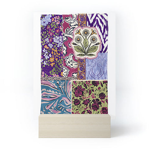 LouBruzzoni Boho Patch Mini Art Print