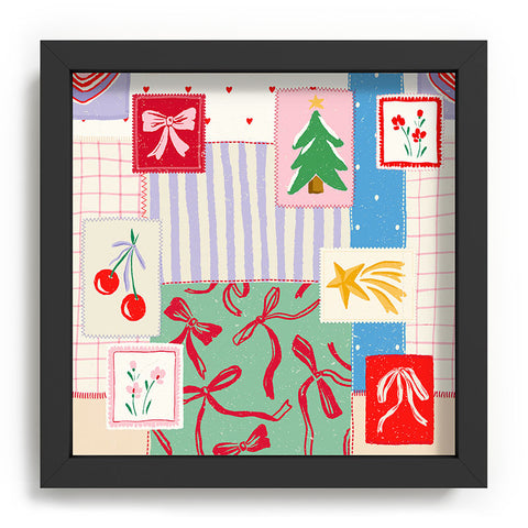 LouBruzzoni Christmas retro patch Recessed Framing Square