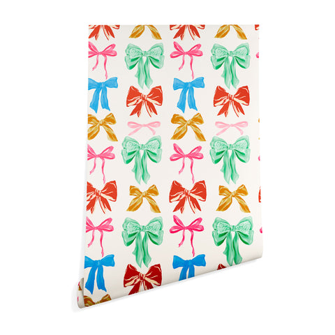 LouBruzzoni Chritsmas colorful bows Wallpaper