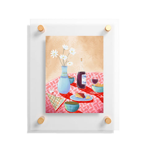 LouBruzzoni Dinner Still Life Floating Acrylic Print