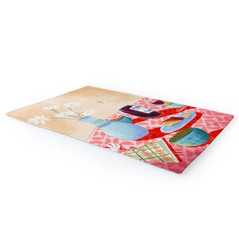 LouBruzzoni Dinner Still Life Area Rug