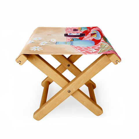 LouBruzzoni Dinner Still Life Folding Stool