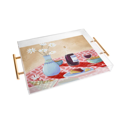 LouBruzzoni Dinner Still Life Acrylic Tray