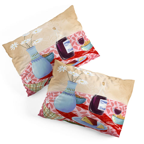 LouBruzzoni Dinner Still Life Pillow Shams