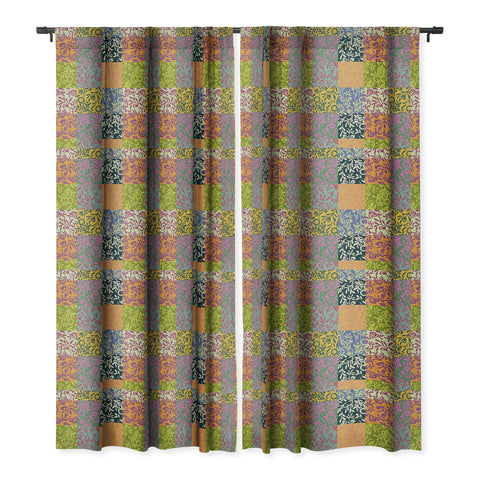 LouBruzzoni Full color patch Blackout Window Curtain