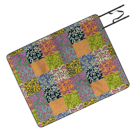 LouBruzzoni Full color patch Picnic Blanket