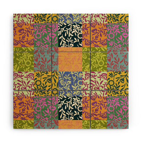 LouBruzzoni Full color patch Wood Wall Mural