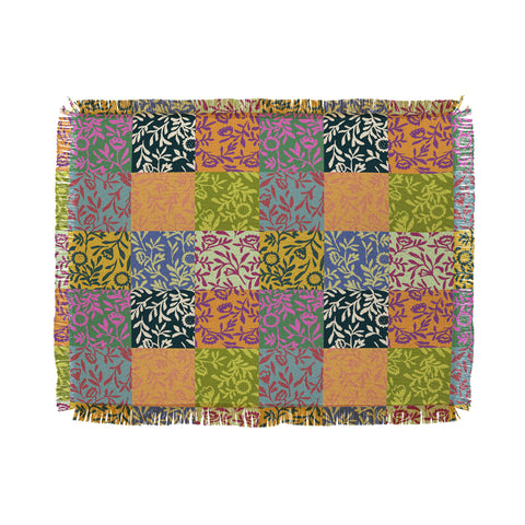 LouBruzzoni Full color patch Throw Blanket