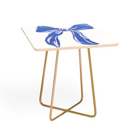LouBruzzoni Light blue bow Side Table