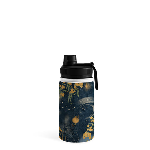 LouBruzzoni Midnight forest Water Bottle
