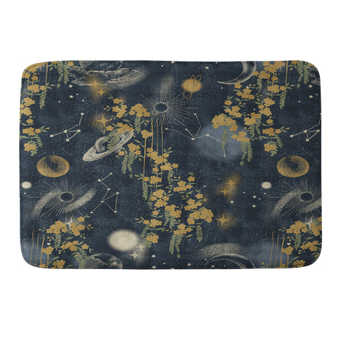 LouBruzzoni Midnight forest Memory Foam Bath Mat