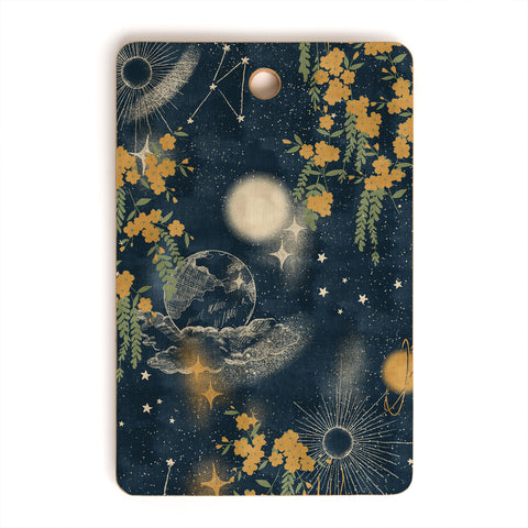 LouBruzzoni Midnight forest Cutting Board Rectangle