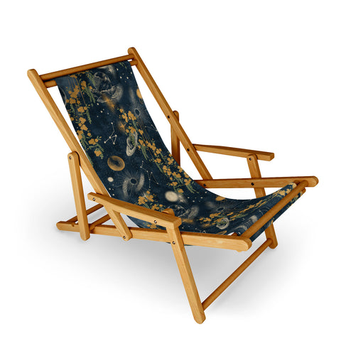 LouBruzzoni Midnight forest Sling Chair