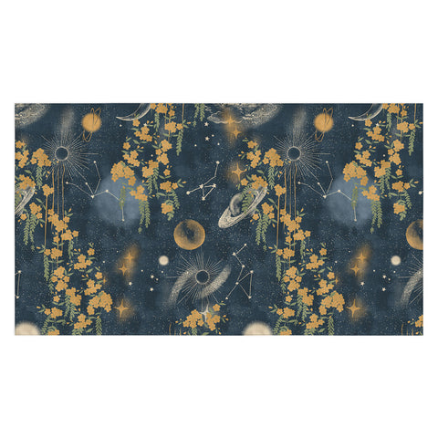 LouBruzzoni Midnight forest Tablecloth