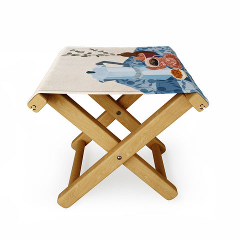 LouBruzzoni Morning coffee II Folding Stool