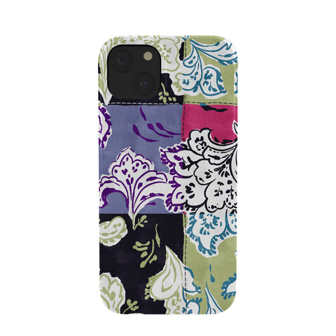 LouBruzzoni Purple Boho Paisley Phone Case