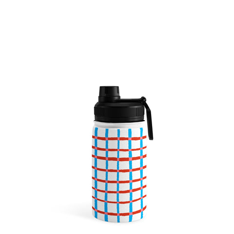 LouBruzzoni Retro checks Water Bottle