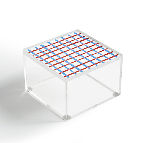 LouBruzzoni Retro checks Acrylic Box