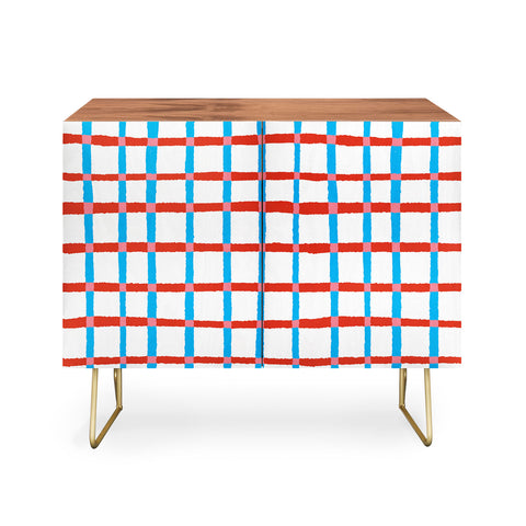 LouBruzzoni Retro checks Credenza