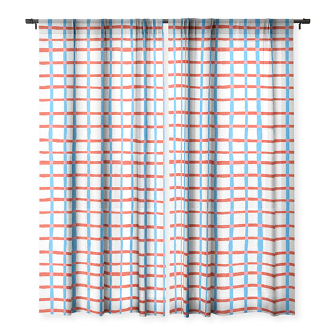 LouBruzzoni Retro checks Sheer Non Repeat