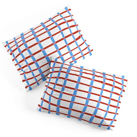 LouBruzzoni Retro checks Pillow Shams