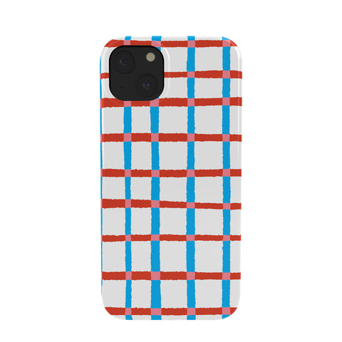 LouBruzzoni Retro checks Phone Case