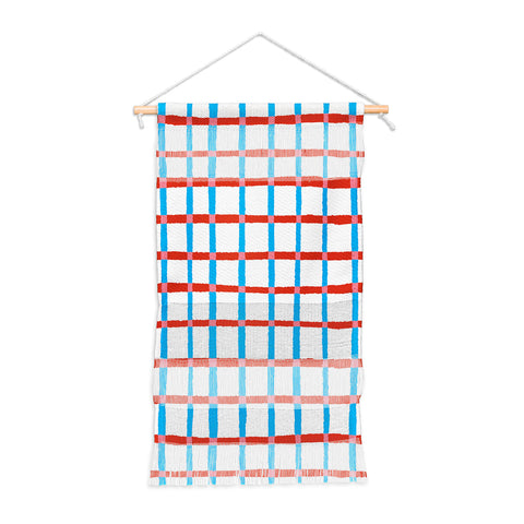 LouBruzzoni Retro checks Wall Hanging Portrait