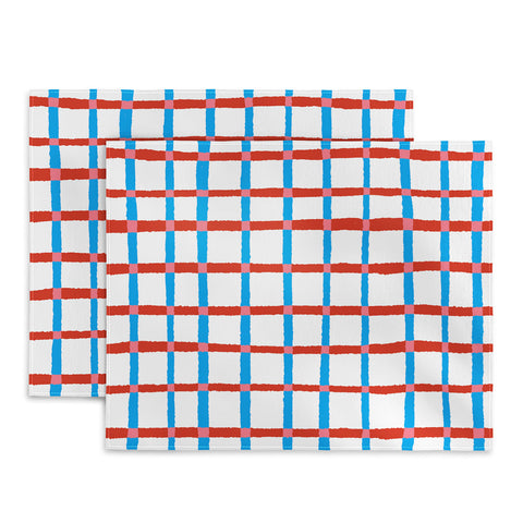 LouBruzzoni Retro checks Placemat