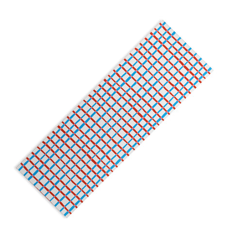 LouBruzzoni Retro checks Yoga Mat