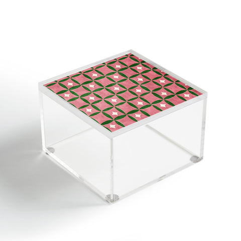 LouBruzzoni Retro geos and stars Acrylic Box