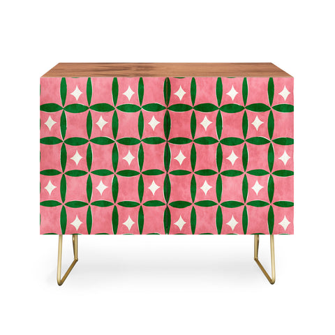 LouBruzzoni Retro geos and stars Credenza