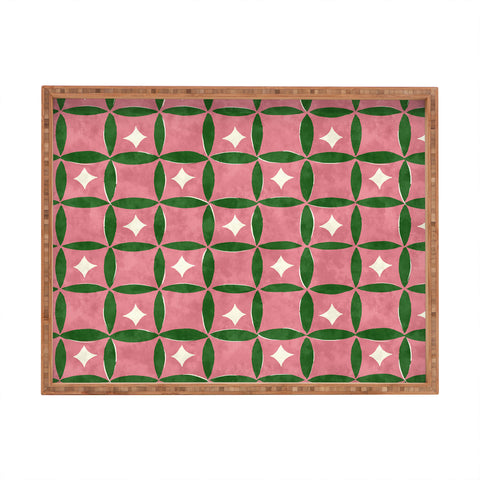 LouBruzzoni Retro geos and stars Rectangular Tray