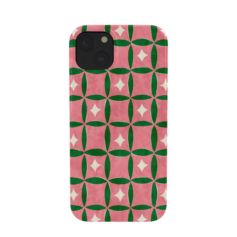 LouBruzzoni Retro geos and stars Phone Case